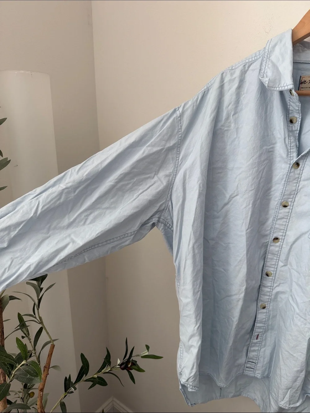 Free The People We The Free Freddie Oversize Shirt Oxford Size L